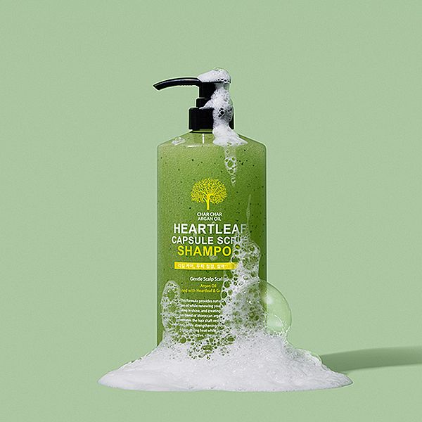 韓國 EVAS x Char Char~魚腥草控油膠囊去角質洗髮精(1000ml) 韓國 EVAS x Char Char~魚腥草控油膠囊去角質洗髮精(1000ml)