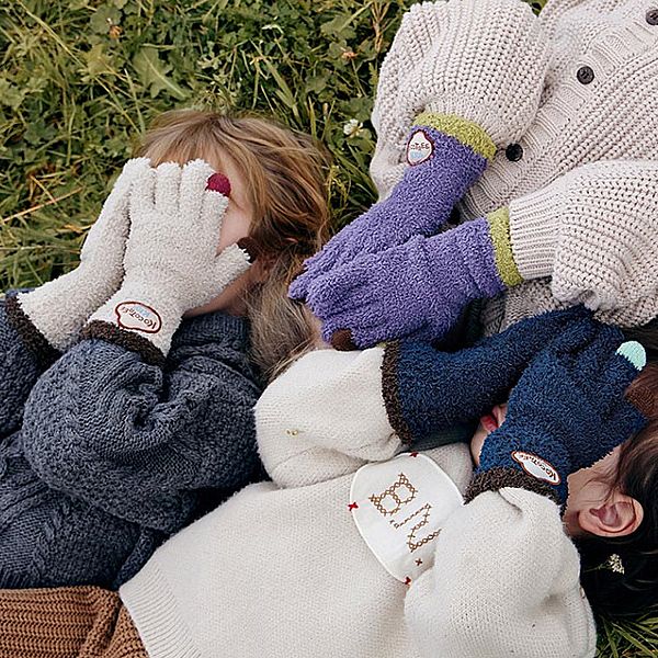 Kocotree~糯糯絨五指手套(兒童款)1雙入 款式可選 Kocotree~糯糯絨五指手套(兒童款)1雙入 款式可選