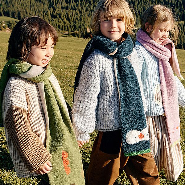 Kocotree~糯糯絨動物保暖圍巾(1入) 款式可選 Kocotree~糯糯絨動物保暖圍巾(1入) 款式可選