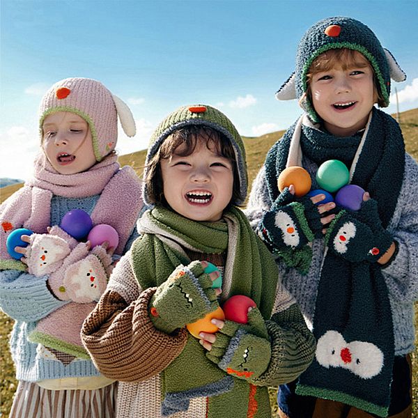 Kocotree~糯糯絨動物護耳毛帽(1入) 款式可選 Kocotree~糯糯絨動物護耳毛帽(1入) 款式可選