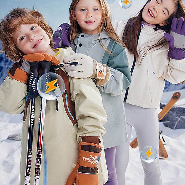 Kocotree~雲朵絨滑雪手套(1雙入) 款式可選 Kocotree~雲朵絨滑雪手套(1雙入) 款式可選