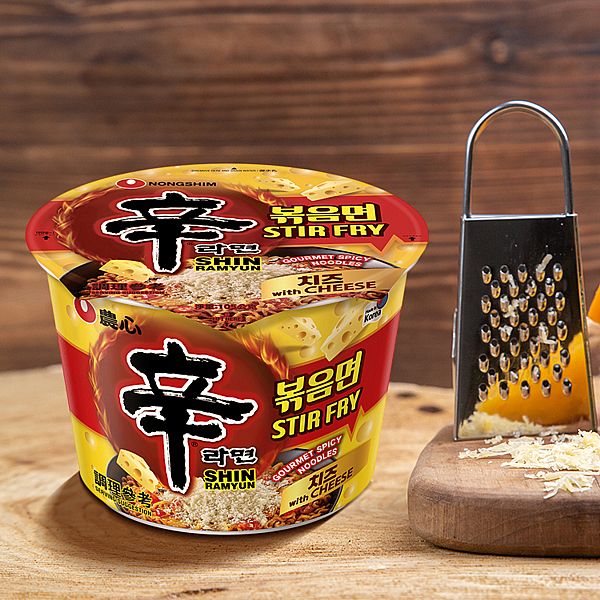 韓國 農心~辛炒麵(起司風味)大碗麵(105g) 韓國 農心~辛炒麵(起司風味)大碗麵(105g)