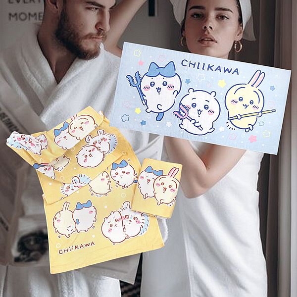 吉伊卡哇浴巾(70x140cm)1入 款式可選 吉伊卡哇浴巾(70x140cm)1入 款式可選