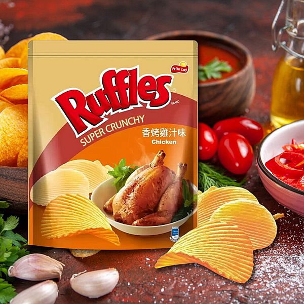 Lay's 樂事~波樂厚切洋芋片(香烤雞汁口味)580g Lay's 樂事~波樂厚切洋芋片(香烤雞汁口味)580g