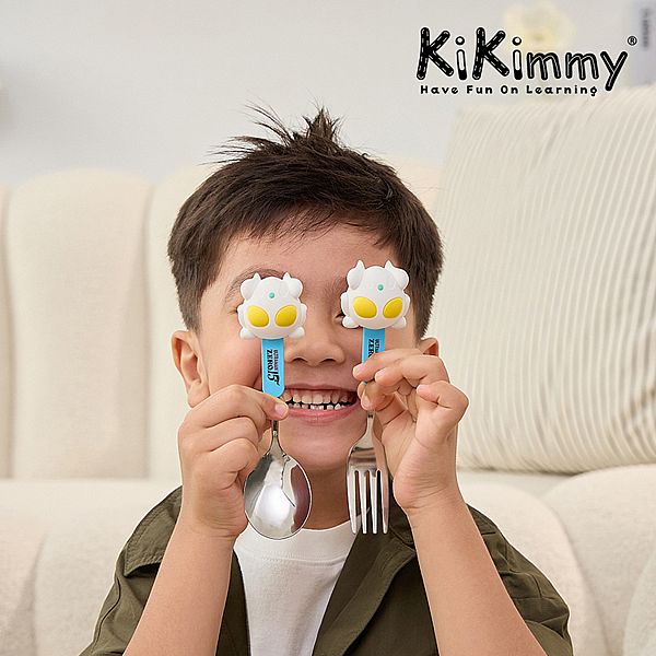 Kikimmy~超人力霸王造型湯叉組(ZERO)1組入 Kikimmy~超人力霸王造型湯叉組(ZERO)1組入