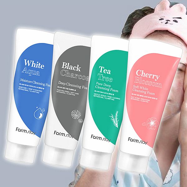 韓國 Farm stay~洗面乳(120ml) 款式可選 韓國 Farm stay~洗面乳(120ml) 款式可選