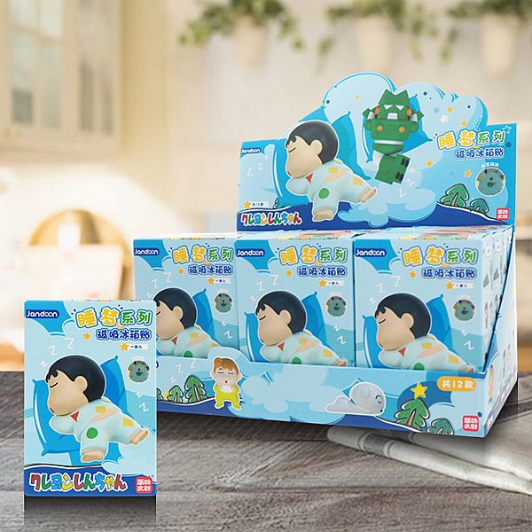 蠟筆小新~磁吸冰箱貼盲盒(睡夢系列)1入 公仔隨機出貨 蠟筆小新~磁吸冰箱貼盲盒(睡夢系列)1入 公仔隨機出貨