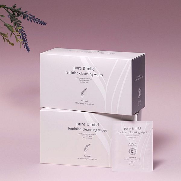 AVCA~溫和護理女性私密濕巾(40片/盒) AVCA~溫和護理女性私密濕巾(40片/盒)