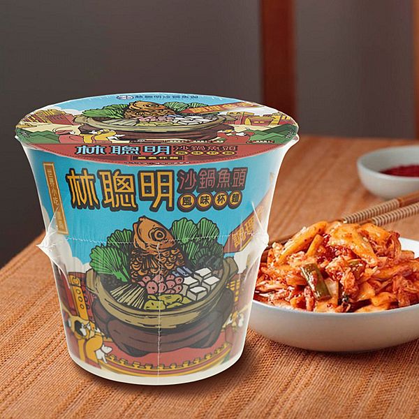林聰明沙鍋魚頭~沙鍋魚頭風味杯麵(62g) 林聰明沙鍋魚頭~沙鍋魚頭風味杯麵(62g)