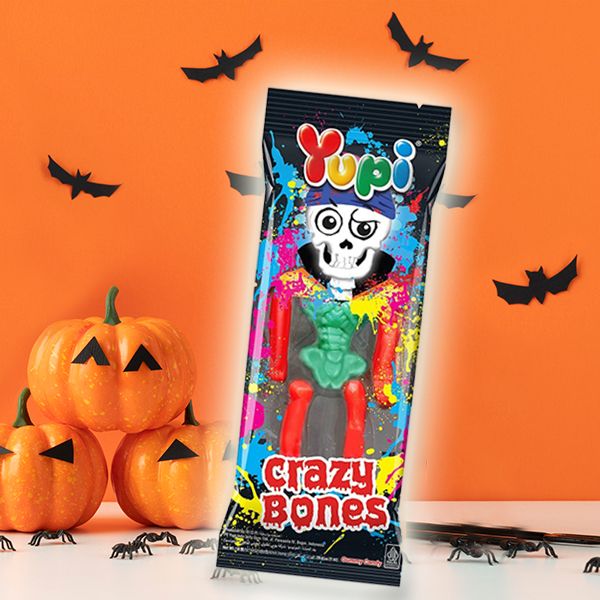 印尼 Yupi 呦皮~骷顱人造型軟糖(28g) 印尼 Yupi 呦皮~骷顱人造型軟糖(28g)