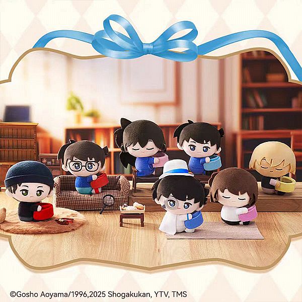 名偵探柯南~哈谷谷毛絨公仔盲盒(1入) 公仔隨機出貨 名偵探柯南~哈谷谷毛絨公仔盲盒(1入) 公仔隨機出貨