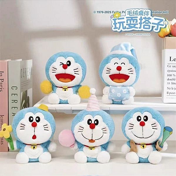 哆啦A夢~玩耍搭子毛絨公仔盲盒(1入) 公仔隨機出貨 哆啦A夢~玩耍搭子毛絨公仔盲盒(1入) 公仔隨機出貨