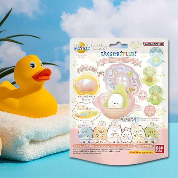 BANDAI~日本品牌 泡澡公仔沐浴球橘色橙香(角落生物下午茶時光)55g BANDAI~日本品牌 泡澡公仔沐浴球橘色橙香(角落生物下午茶時光)55g