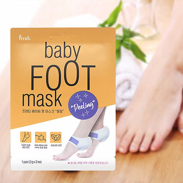 韓國 Prreti~寶貝去角質足膜 (一雙入) 韓國 Prreti~寶貝去角質足膜 (一雙入)