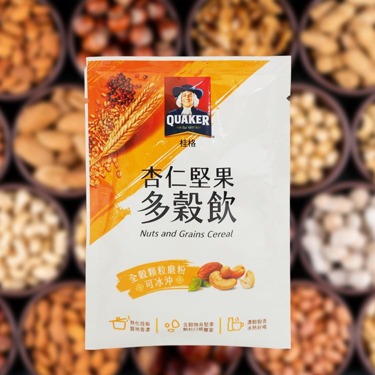 QUAKER 桂格~杏仁堅果多穀飲(25g) QUAKER 桂格~杏仁堅果多穀飲(25g)