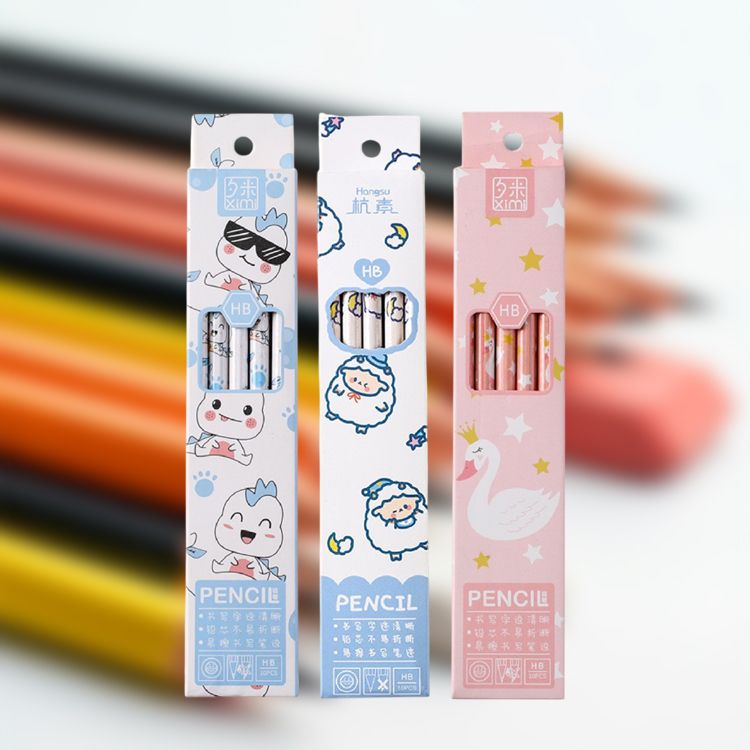 Ximi 汐米~HB三角鉛筆(CA-144)10入/盒 款式隨機出貨 Ximi 汐米~HB三角鉛筆(CA-144)10入/盒 款式隨機出貨