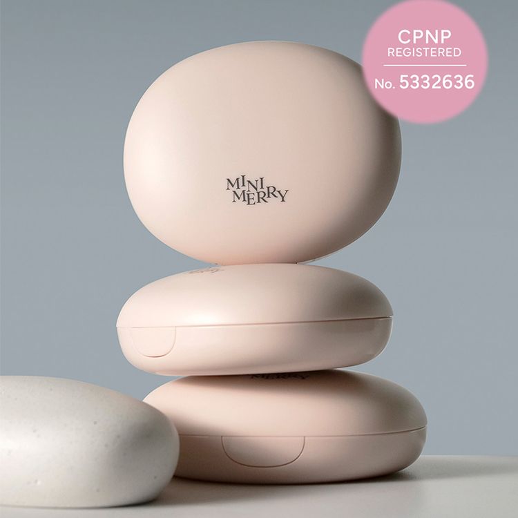 韓國 MINIMERRY 米妮樂~鵝卵石持妝無暇氣墊粉餅(13g) 款式可選 韓國 MINIMERRY 米妮樂~鵝卵石持妝無暇氣墊粉餅(13g) 款式可選