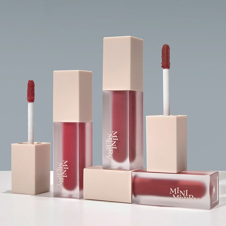 韓國 MINIMERRY 米妮樂~絲絨柔霧唇釉(5g) 款式可選 韓國 MINIMERRY 米妮樂~絲絨柔霧唇釉(5g) 款式可選