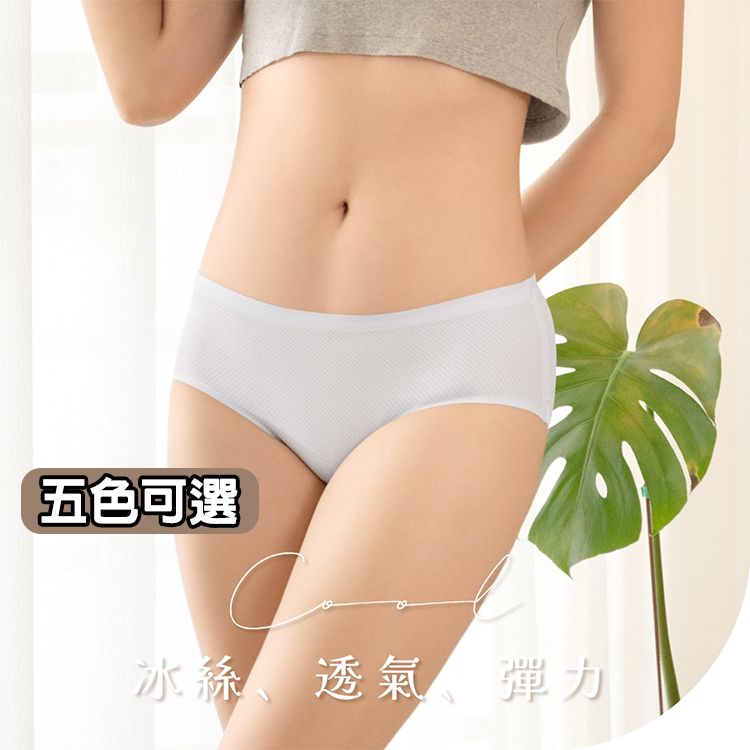 維菈織品VOLA~薄感透氣孔冰絲中腰內褲(1入) 款式可選 維菈織品VOLA~薄感透氣孔冰絲中腰內褲(1入) 款式可選