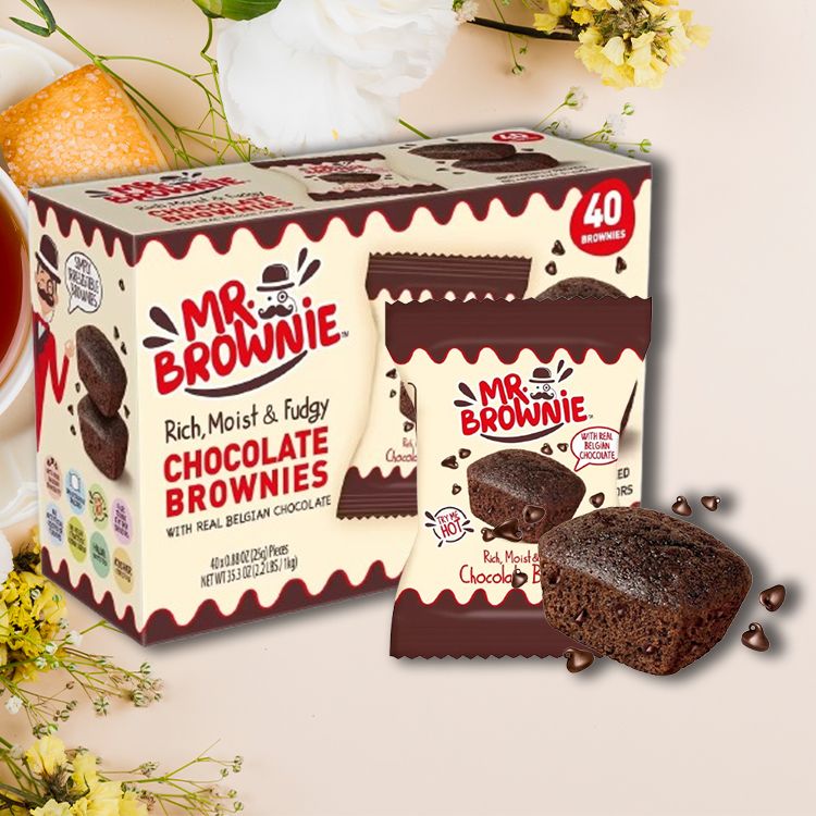 Mr.Brownie~巧克力布朗尼(40入/盒) ※限宅配 Mr.Brownie~巧克力布朗尼(40入/盒) ※限宅配