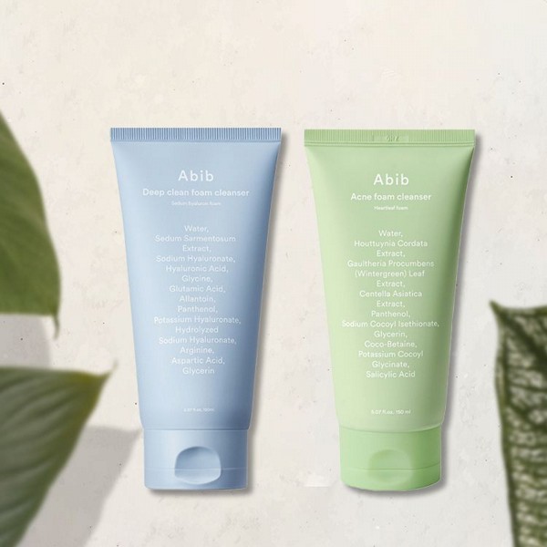 韓國 Abib~洗面乳(150ml) 款式可選 韓國 Abib~洗面乳(150ml) 款式可選