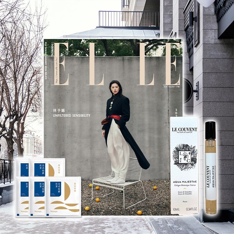 ELLE~國際中文版1月號雜誌+時尚超值組A(1組入) ELLE~國際中文版1月號雜誌+時尚超值組A(1組入)