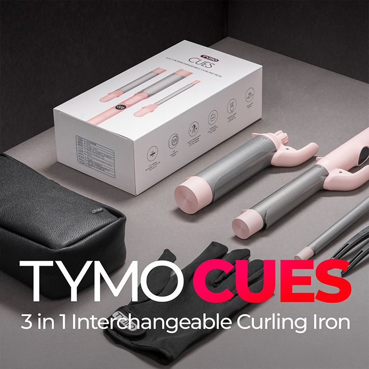 TYMO~CUES三頭捲髮棒(粉色)1入 TYMO~CUES三頭捲髮棒(粉色)1入