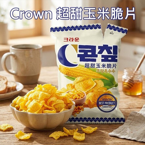 Crown~超甜玉米脆片(70g) Crown~超甜玉米脆片(70g)