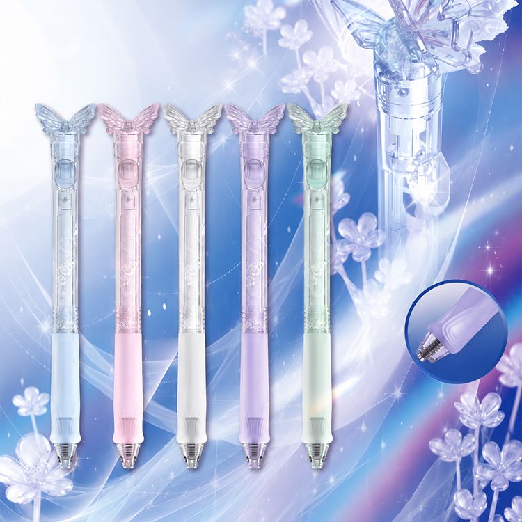 Tempo 節奏~水晶蝴蝶筆GL-350(1支入) 款式可選 Tempo 節奏~水晶蝴蝶筆GL-350(1支入) 款式可選