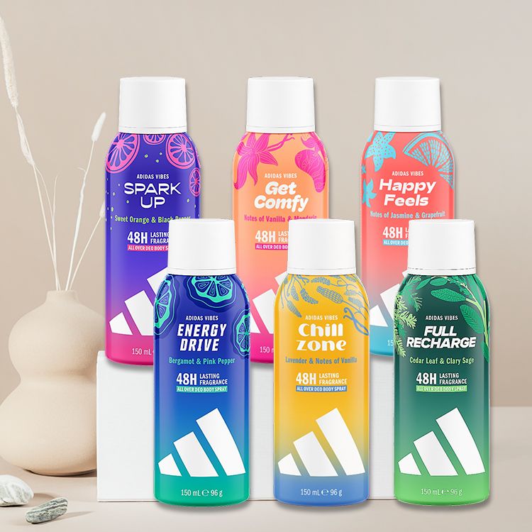 Adidas愛迪達~香霧(150ml) 款式可選| 中性體香噴霧 / 運動後去味香水噴霧 / 男女適用 Adidas愛迪達~香霧(150ml) 款式可選| 中性體香噴霧 / 運動後去味香水噴霧 / 男女適用