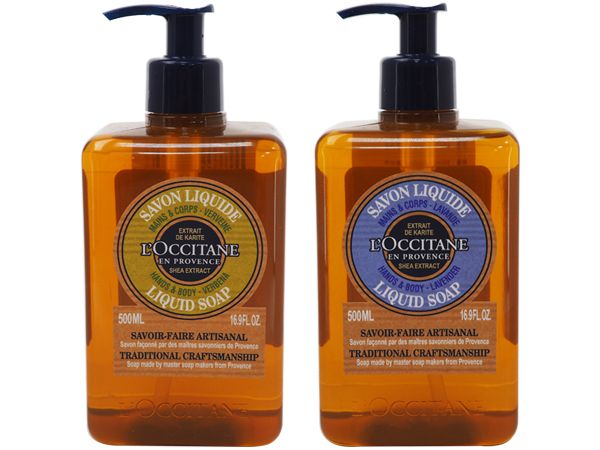 L'OCCITANE 歐舒丹~乳油木 薰衣草/馬鞭草 潔手沐浴液式皂(500ml) L'OCCITANE 歐舒丹~乳油木 薰衣草/馬鞭草 潔手沐浴液式皂(500ml)