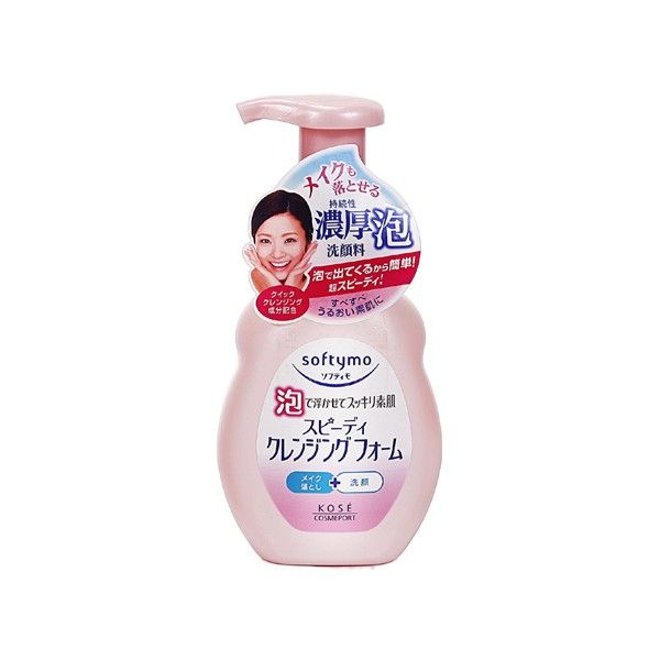 Kose 高絲~Softymo 泡沫瞬淨卸粧洗顏慕絲200ml Kose 高絲~Softymo 泡沫瞬淨卸粧洗顏慕絲200ml