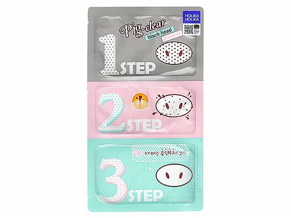 Holika~豬鼻子去黑頭三步驟鼻貼 Holika~豬鼻子去黑頭三步驟鼻貼