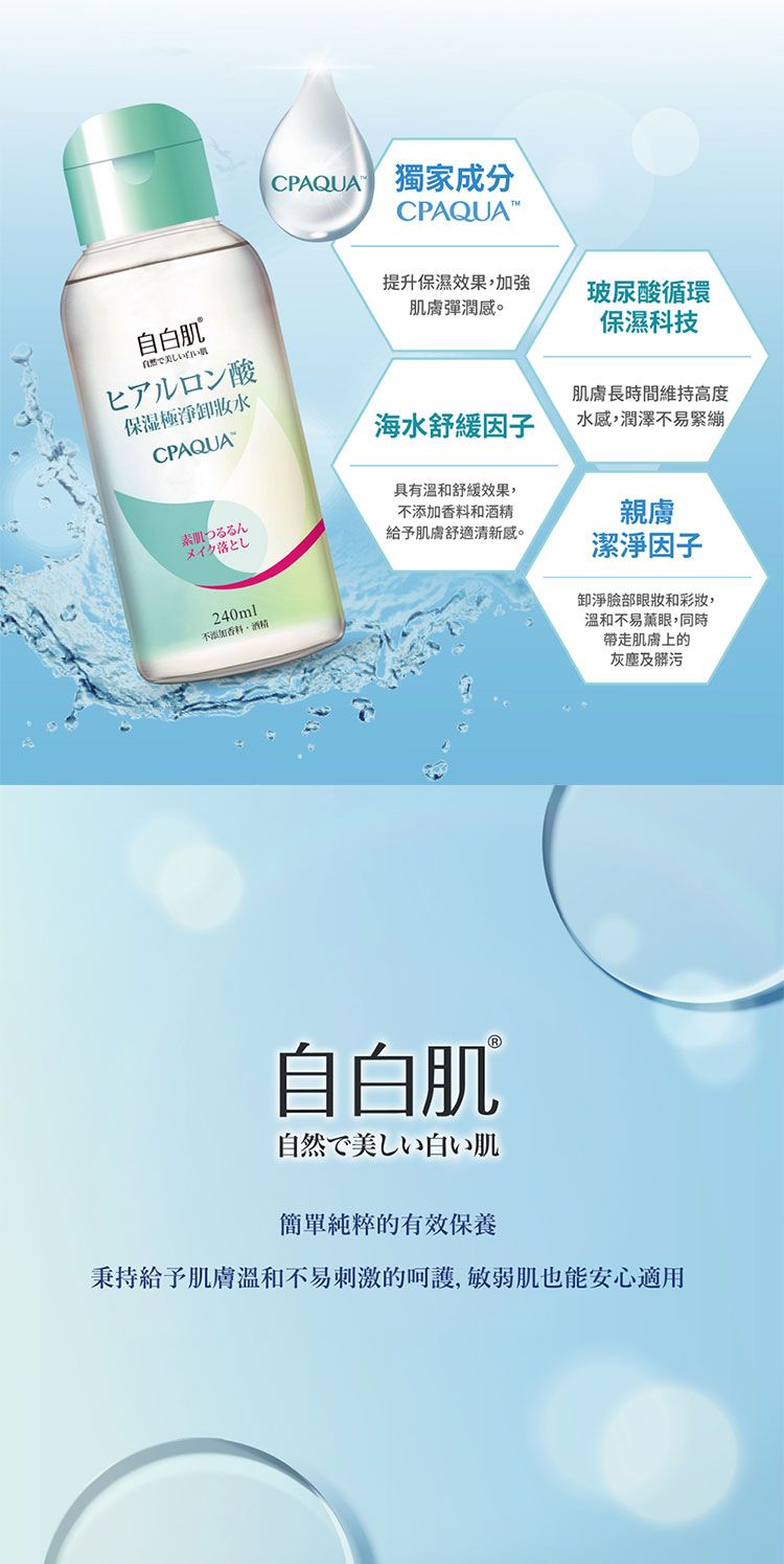 保濕 玻尿酸 保濕 臉部清潔 卸妝乳 臉部清潔