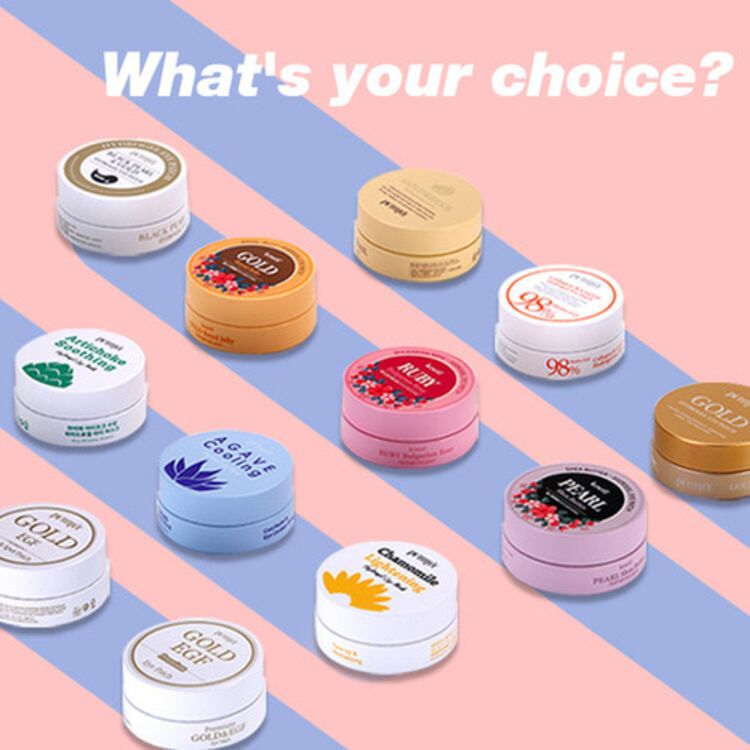 眼膜 豐潤 蝸牛 眼膜 金箔 眼膜