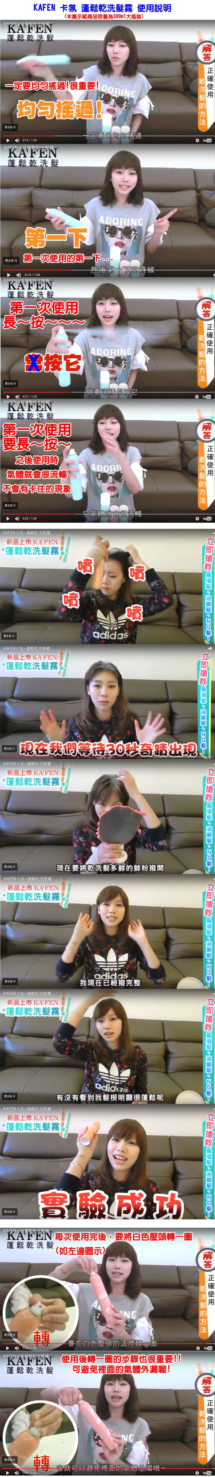 臺灣 造型 乾洗髮 頭髮清潔 造型 頭髮清潔