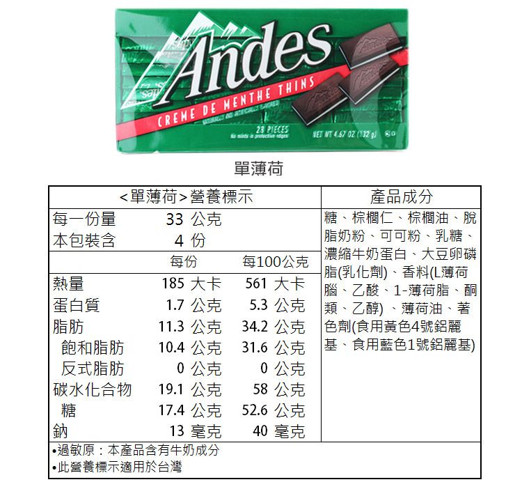 美國 巧克力 安迪士 巧克力