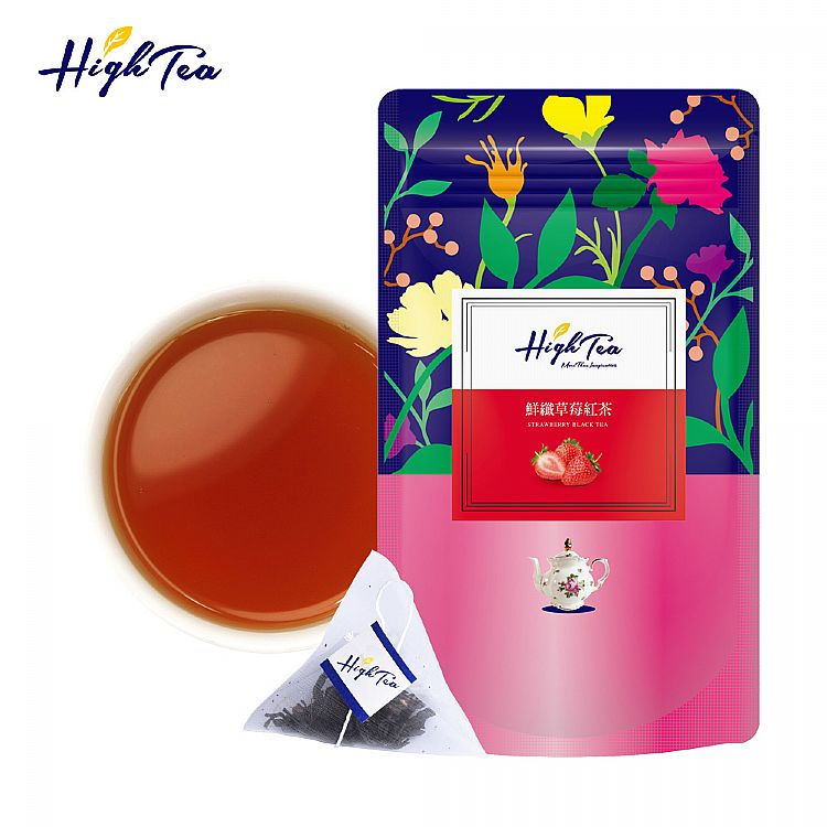 high tea 茶包 草莓 水果 high tea 茶
