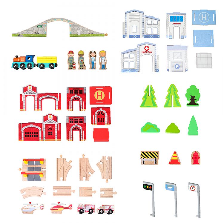 木製 玩具 火車 玩具 火車 軌道
