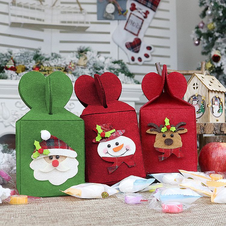 聖誕老人 麋鹿 聖誕老人 雪人 聖誕 包裝袋