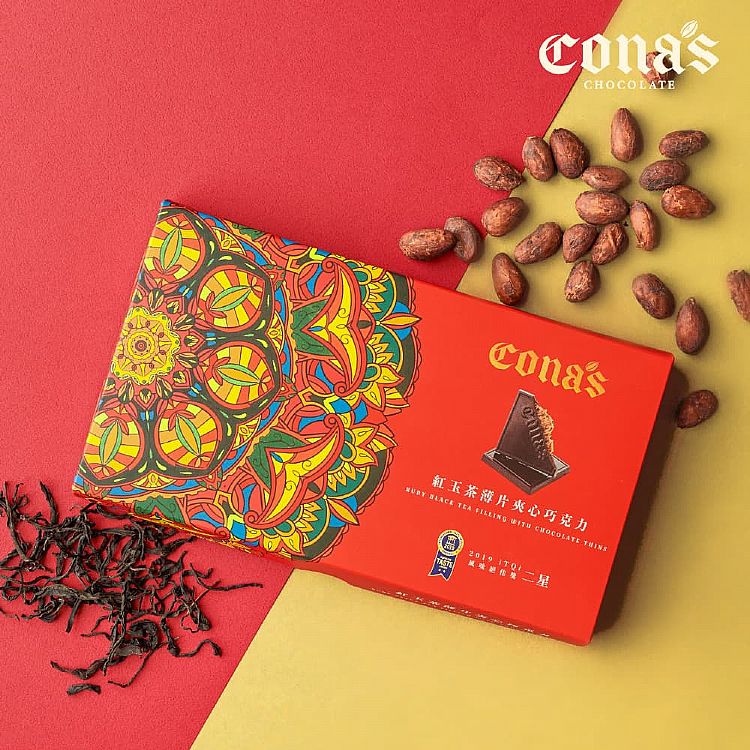 巧克力 禮盒 cona's 巧克力 巧克力 薄片