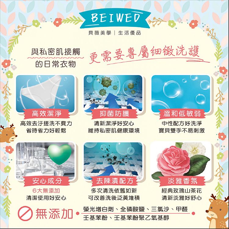 溫和 濃縮 beiwed 溫和