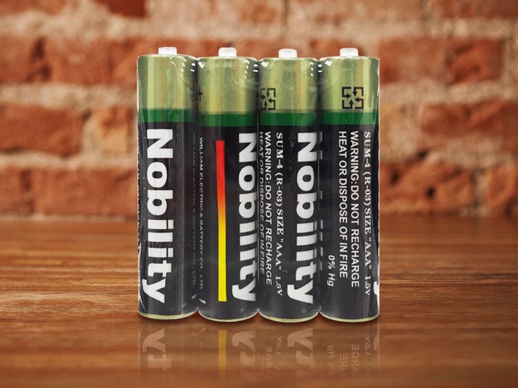 4號 電池 4號 碳鋅電池 NOBILITY 電池