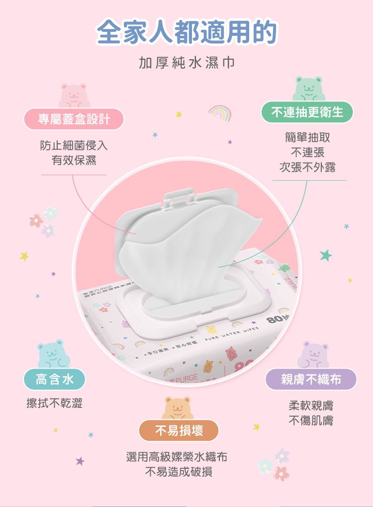 20260316155319370_750_0_80.jpg 純水 濕紙巾 無酒精 純水 無酒精 不含螢光劑