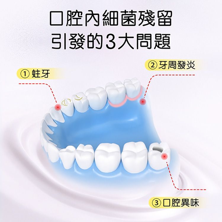 漱口水 口腔清潔 溫和 口腔清潔 牙齒美白 口腔清潔