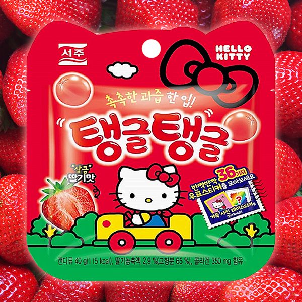 草莓 軟糖 韓國 草莓 韓國 軟糖