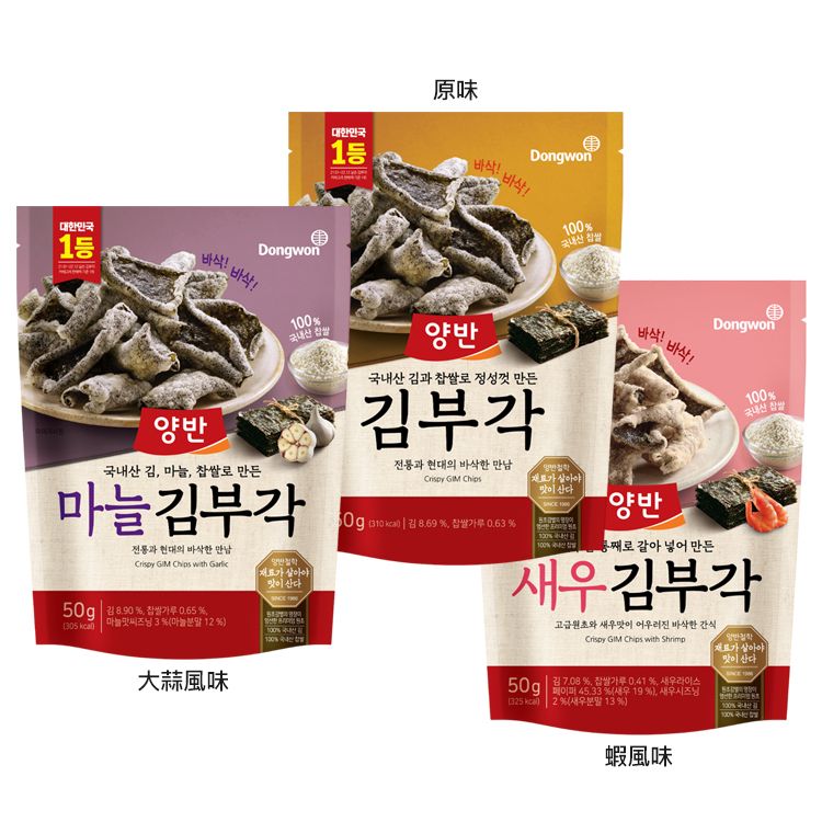 韓國 海苔脆片 韓國 大蒜