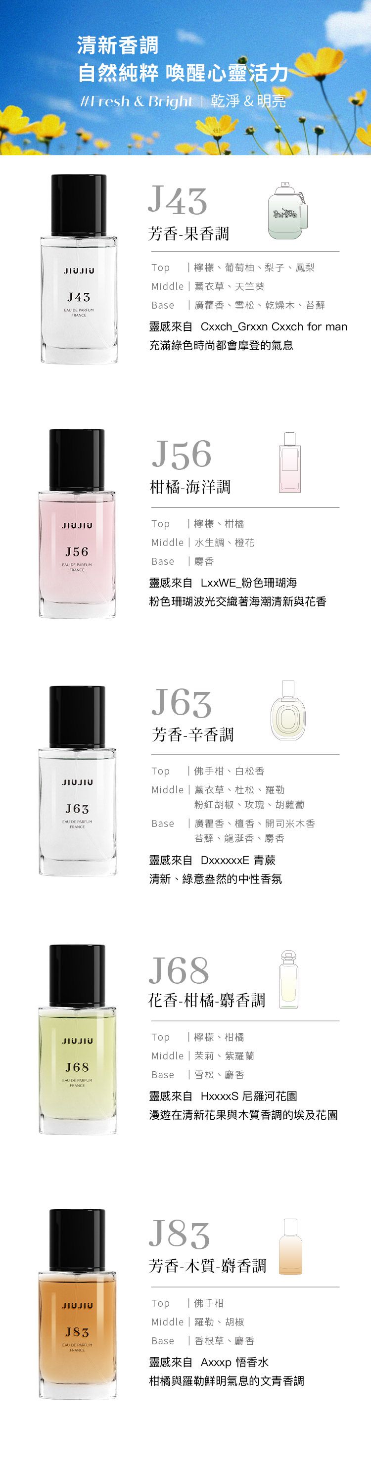 JIUJIU 香水 親親 香水 香氛 JIUJIU