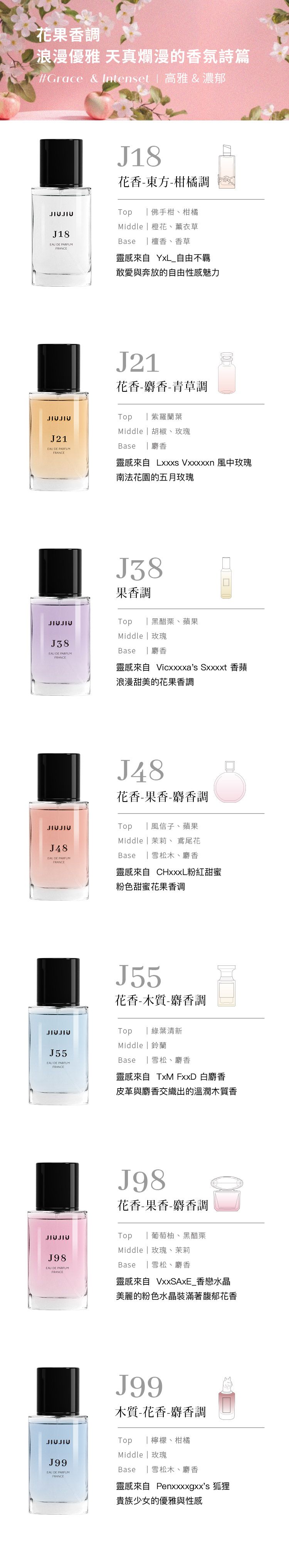 JIUJIU 香水 親親 香水 香氛 JIUJIU