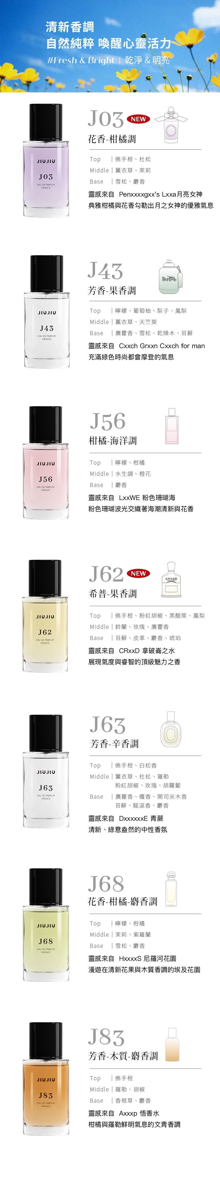 JIUJIU 香水 親親 香水 香氛 JIUJIU